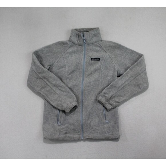 Columbia Other - Columbia Men Sweater Fleece Gray Mock Neck Size Small